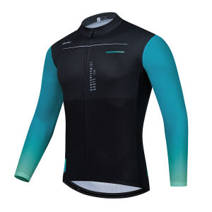 Mens Raudax Top MTB Cycling Jacket Long Sleeve Jerseys for Triathlon Cycling Clothing Ropa Ciclismo