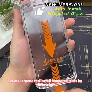 [NEW] Auto-Install iPhone Tempered Glass 9H Screen Protector iPhone 14 13 12 Pro Max 14 Plus