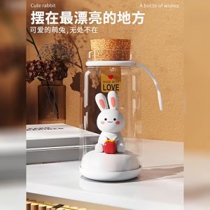 Creative Wishing Bottle Night Light Portable Pat Lamp Romantic Valentines Day Gift