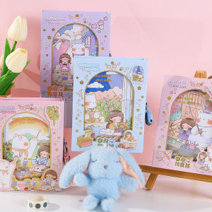 Sổ Tay Học Sinh Tiểu Học Có Khóa Sổ Tay Mật Khẩu Dễ Thương Dành Cho Bé Gái Quà Tặng Mùa Tốt Nghiệp Sổ Tay Ghi Chép Sổ Tay Học Sinh