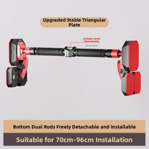 REXUELONG | Wall Mounted No-drill Pull-up Bar for Indoor Home Fitness
