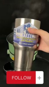 【MIGO OS】Tumbler 304 Stainless Steel Ice Cup Portable cup Office coffee Tumbler Tahan Panas Dan Sejuk HL1006