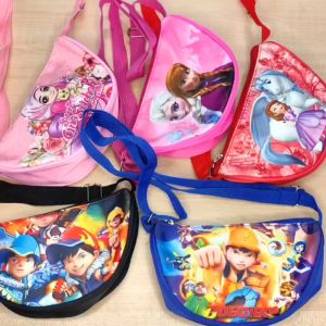 KID Dumpling bag Uniqlo bag Sling bag Crossbody bag Korean Ins Canvas Bag RAYA BUDAK Shoulder Bag nylon bag messenger Bag BAG KID BOY & GIRL Bag Nylon bag Tote bag Beg LELAKI Perempuan viral 小孩背包/斜背包/网红包包 饺子包