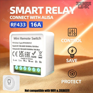 RF 433 MHz Smart Switch Mini DIY Wireless Remote Control Light Switches 16A Relay Receiver Automation Module for Home Led Lamp
