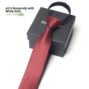 Romguest | Zippered No-Tie Tie 5cm