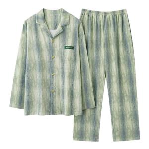 MiiOW | Couples Pure Cotton Long Sleeve Sleepwear Casual Open Cardigan Home Clothes Set Spring Autumn New Arrival MiiOW Cat Person