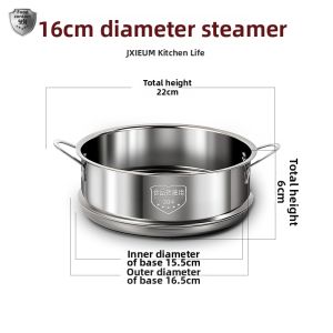 304 Stainless Steel Small Steamer