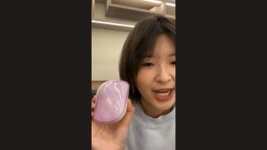 LUME Untangled Hair Brush: Sisir Rambut Anti Kusut No Tangle