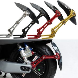 Universal Motorcycle Retro Front Fender Rear Fender Black Retro Motorcycle Front Fender Harley Honda Yamaha Suzuki Cafe Racer Front and Rear Black Universal Protective Cover