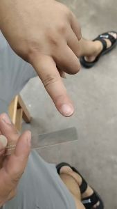 Nail Polisher Nano Glass Nail File Sanding Polishing Woman Transparent Buffer Block Shiner Nail Tool Nail Care Nail Art