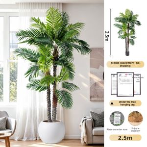 Realistic Decorative Palm Tree Artificial Plant
