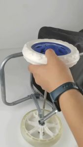 รองรับ COD ล้อรถเข็น ล้อรถเข็นพลาสติก สีแดง สีดำ ล้ออะไหล่ สําหรับช้อปปิ้