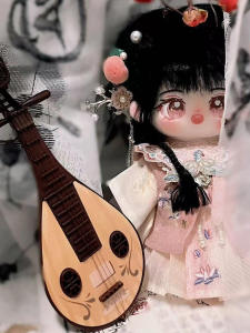 Bộ Quần Áo Búp Bê Cotton 20cm Phong Cách Trung Hoa Cổ Đại Quần Áo Thay Thế Thêu Quà Tặng Sinh Nhật Phụ Kiện