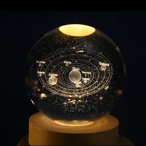 3D Night Lamp Crystal Ball Night Light Lamp USB Wiring for Bedroom Bedside Gift Home Decor shade led Bola Kristal Lampu 3D Christmas Glass 3D Crystal Photo Cube - Lazada