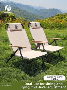 Hewolf | Portable Folding Chair for Camping and Office
