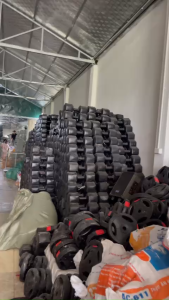 Bánh Tạ Xi Măng Bọc Nhựa 5kg 10kg/Bánh