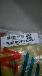 Batok Totok Belakang Rear Handle Cover Supra X 125 HELM IN MERK WIN
