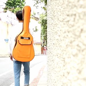 กระเป๋ากีตาร์ กระเป๋ากีต้าร์โปร่ง 41" นิ้ว ผ้าOxfordกันน้ำได้ บุฟองน้ำ ร้านไทย ส่งไว!!