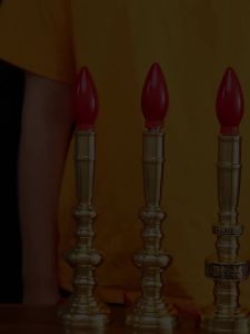 SHANYANG | Brass Long-Lasting Electric Prayer Candle