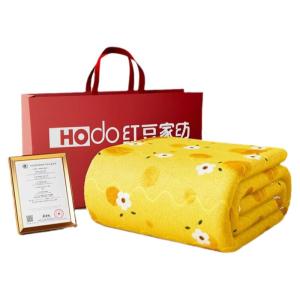 Home Hodo Red Bean Graphene Electric Blanket Dual Control Temperature Adjustment Single Double Person Home Use Heating Pad