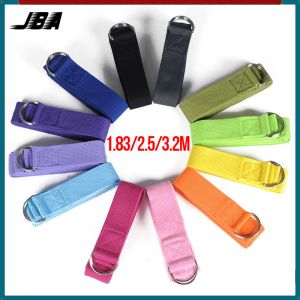 JBA Dây tập yoga Stretch Band vòng chữ D 32M dây tập yoga cho nữ cotton mềm chống mồ hôi chống trượt dây tập Pilates
