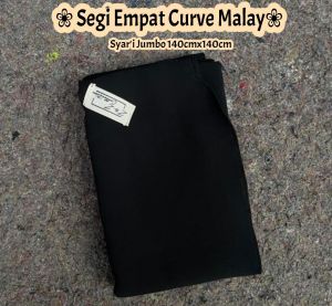 SEGI EMPAT OVAL MALAY Syari Jumbo 140cmX140cm