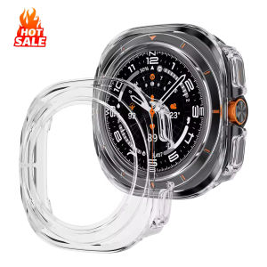 PC Case for Samsung Galaxy Watch Ultra 2025 47mm Accessories Hollow Hard Frame Protective Bumper for Galaxy Watch 7 Ultra cover