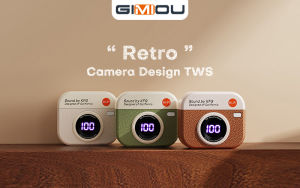 GIMIOU Tai nghe nhét tai không dây tai nghe gắn tai bluetooth ban đầu TWS Loại C Tai nghe tiếng ồn hủy bỏ tai nghe với micro cho iPhone Xiaomi điện thoại di động máy tính xách tay