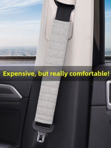 KVS | Comfortable Neck Protection Car Seat Belt Covers Pair