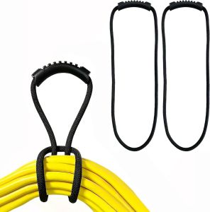 Extension Cord Storage Straps2 Pack 24 inch Portable with Carrying Handle fit Vacuum Hose Holder Shop Storage
