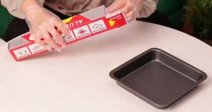 Barbecue Chicken Wrapping Paperv Alat pembakar Kerajang aluminium BBQ Catering Foil 【4 sizes】