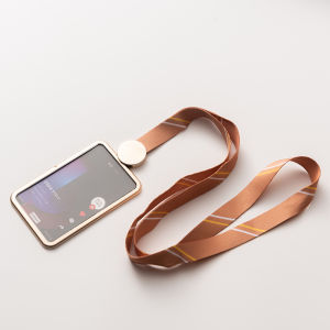 Aluminum Alloy Horizontal And Vertical Dual Purpose Work ID Card Holder Lanyard Metal Strap Meal Card Protective Cover Student School Badge