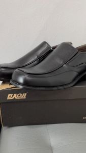 L คัชชูผู้ชาย หนังพียู PU อย่างดี รองเท้าทำงาน รองเท้าราชการ รองเท้าคัชชู Size 39-47 รุ่นBJ 3375