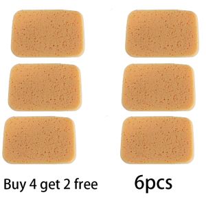 Floor Cleaning Sponge Epoxy Grout Scrubber Marble Mosaic Car Care High Absorbency Durable Vivid Orange Non Scratch Home Pro Use