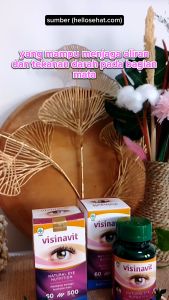 Obat Mata Katarak Asli VISINAVIT Paling Ampuh Mengobati Mata Katarak Anak Dan Dewasa BPOM