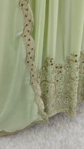 [PRE-ORDER] Ready Made Pure Fox Georgette With Heavy Embroidery Anarkali Gown (10-15days delivery)