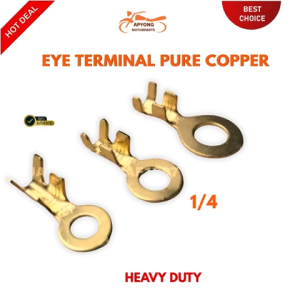 (10 pcs) Eye Terminal/Spade Terminal For Motors Electrical Heavy Duty