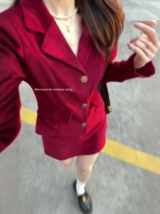 ZHENMANZI | Spring New Design Two-piece Dress Set For New Year