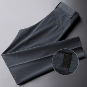 UBV | Light Business Leisure Trousers Male Autumn Cone-shaped Pants