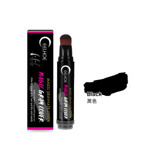 EELHOE | EELHOE Disposable Hair Color Stick Natural Herbal Damage-Free Quick Gray Coverage Root Back Black Hair Dying Stick Concealer