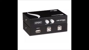 Bộ chia 2 máy tính dùng chung 1 máy in Switch USB MT-VIKI Tặng kèm Dây máy in dài 1.5m