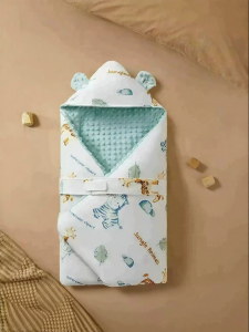 SHI YUE JIE JING | Thickened Soothing Baby Blanket Detachable