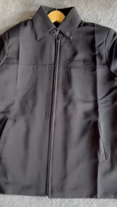 Dhozen Jaket Formal Jasket Jas Resleting Drill SBY A528