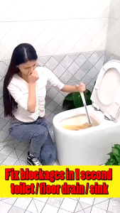 Plunger Pompa WC Penyedot Pompa WC Mampet Drain Buster - Solusi Cepat WC Tersumbat dengan Harga Diskon pembersih toilet wc saluran air tersumbat kloset tersumbat WC Duduk Mampet