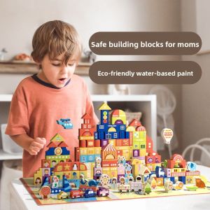 antillan | Early Childhood Education Intellectual Building Blocks Wooden Toys