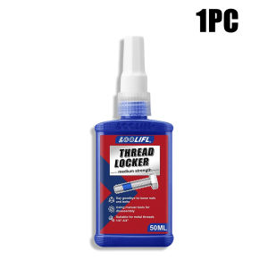 LOOLIFL | LOOLIFL Thread Locker Medium Strength Anaerobic Glue Thread Locking Agent Anti-loose Screw Sealant for Bolts Nuts Metal Threads