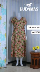 Daster Hanbok Batik Kuda Mas LD 110 cm