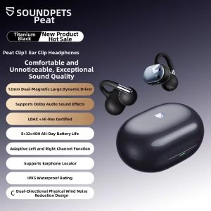 SoundPEATS | Open-design Ear Hook Bluetooth Headphones with Dolby Sound Long-lasting for Gaming