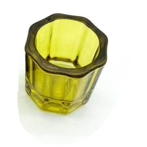 1pcs Dental Mixing Cup Dental Dappen Dishes Glass Crystal Cups Acrylic Nails Monomer Liquid Powder Crystal Bowls Holders 4 Color