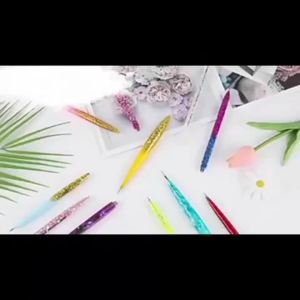 9Pcs Transparent Pen Silicone Molds 75 Three-Color Pen Refills Dried Flower Resin Decoration Crafts DIY Ballpoint Pen Casting Silicone Molds Epoxy Resin Molds for Jewelry Making Ballpoint Pen Silicone Mold Resin Casting Mold for DIY Resin Crafts Mak...